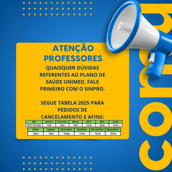 Comunicado Unimed